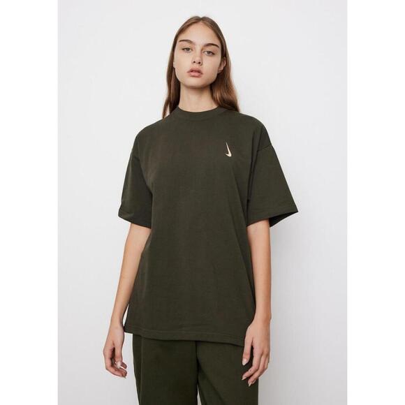Nike x Billie Eilish NRG LA T-Shirt Sequoia Medium Oversized M Unisex NWT - Picture 1 of 9